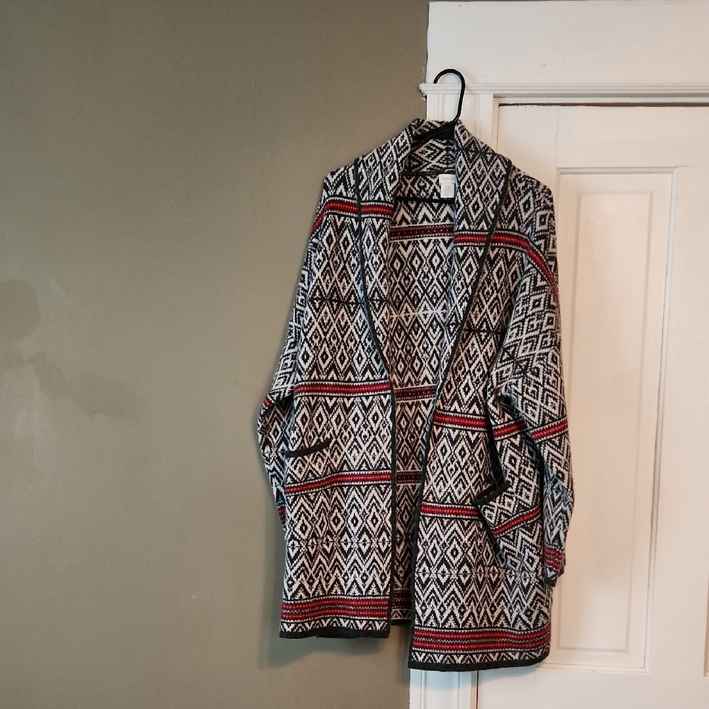 Aspen Geometric Patterned Coat